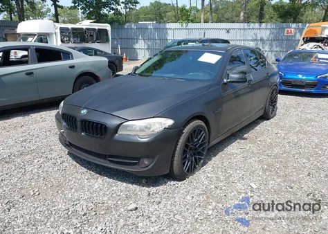 2011 BMW 535I из США, поврежденный, VIN WBAFR7C58BC806456